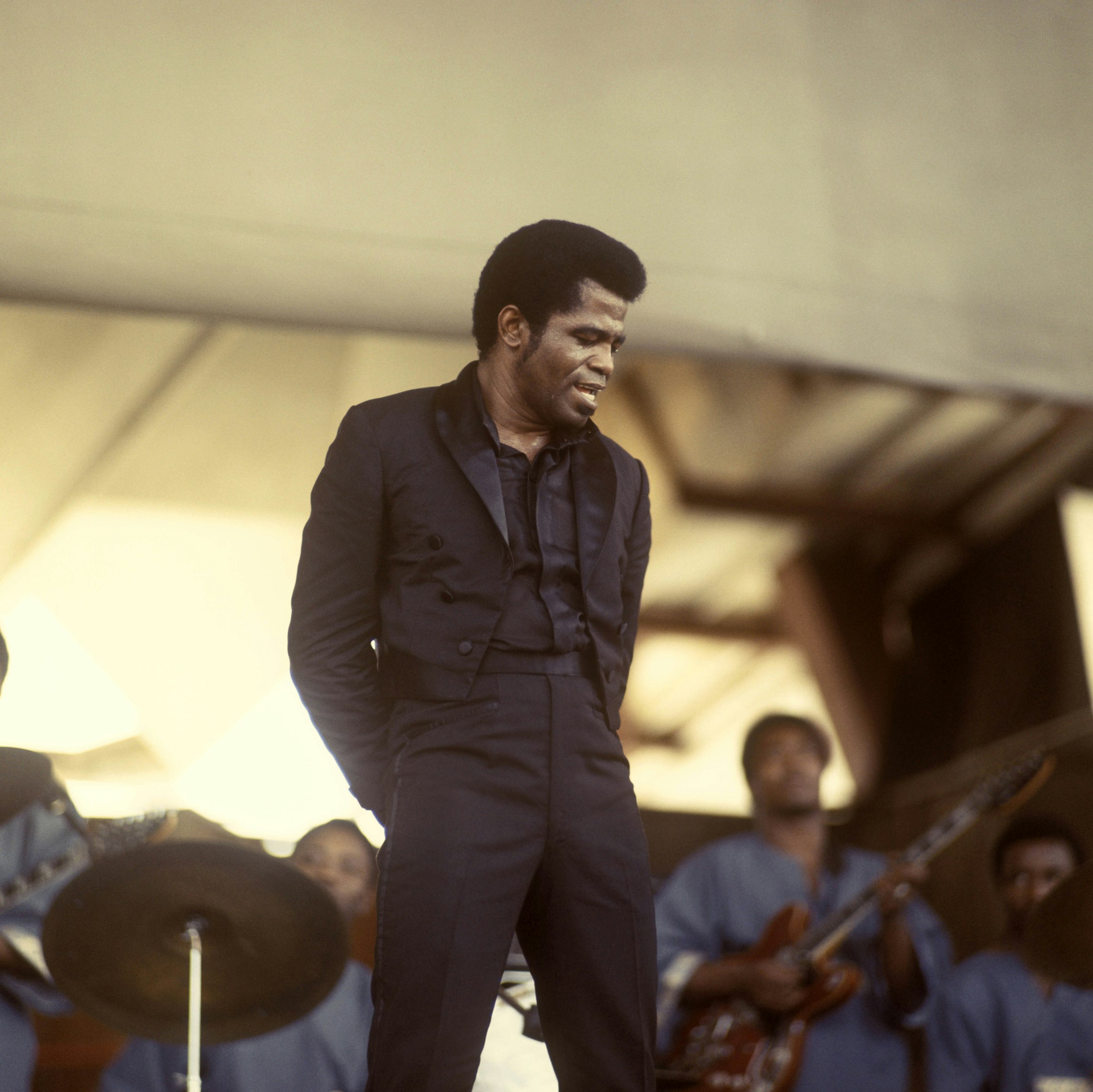 JB at the Newport Jazz Festival 1969. Photo by Gai Terrell/Redferns.
